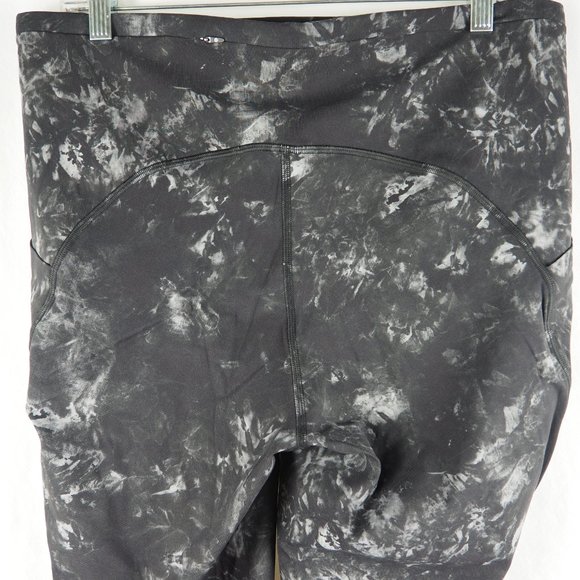 Lululemon Women's Swift Speed High-Rise Crop 21" Legging Aquila Black Multi - Picture 9 of 15